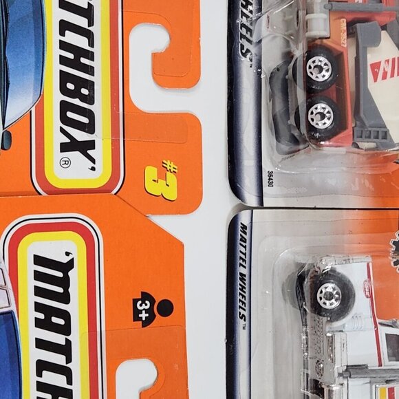 Matchbox Work Trucks Peterbilt Volvo Bedford Tanker Garbage Diecast Cars Lot MOC - Picture 9 of 15